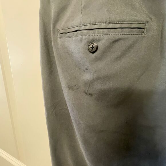 NIKE Dri Fit Men's Standard Fit Golf Chino Dark Smoke Grey Pants Size 36X34 - Picture 6 of 10